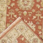 2’6”x11’10” Traditional Rust Wool Hand-Knotted Rug - Image 4