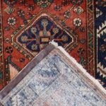 3’x18’6” Tribal Rust Persian Wool Hand-Knotted Runner - Image 4