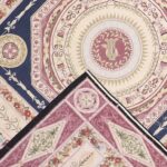 8’x10’3” Aubusson Red Wool Hand-Knotted Rug - Image 4