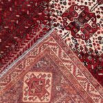 5’7”x8’6” Traditional Persian Mahal Red Wool Hand-Knotted Rug - Image 3