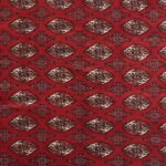 6’5”x9’9” Persian Traditional Red Wool Hand-Knotted Rug - Image 3