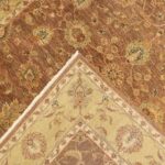 8'4"x10' Traditional Peshawar Purple Wool Hand-Knotted Rug - Image 4
