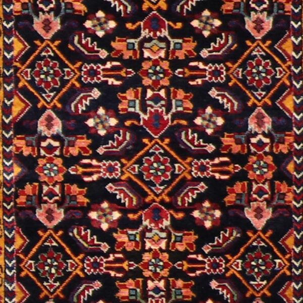 2’8”x6’3” Traditional Persian Navy Wool Hand-Knotted Rug - Direct Rug Import | Rugs in Chicago, Indiana,South Bend,Granger