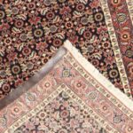 2’9”x4’3” Traditional Black Persian Wool Hand-Knotted Rug - Image 4