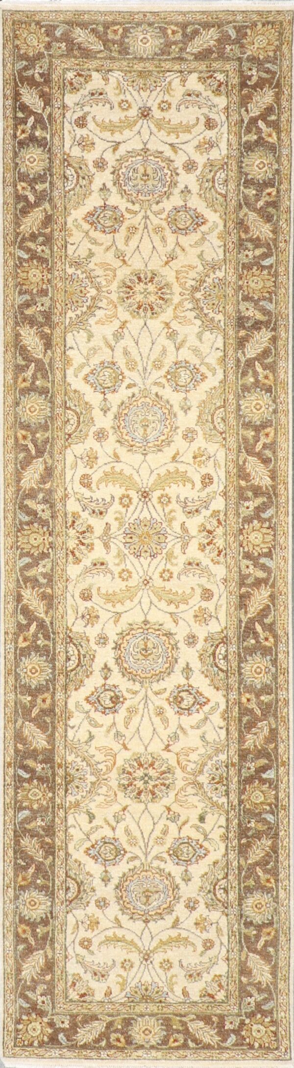 2’7”x9’9” Decorative Tan Hand Spun Wool Hand-Knotted Rug - Direct Rug Import | Rugs in Chicago, Indiana,South Bend,Granger