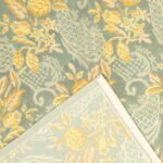 5’x8’ Tibet Green Wool & Silk Hand-Knotted Rug - Image 4