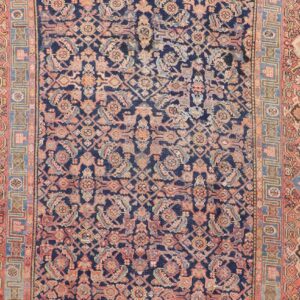 6’3”x12’9” Tribal Rust Antique Persian Wool Hand-Knotted Runner