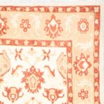 7’x10’7” Persian Traditional Ivory Wool Hand-Knotted Rug - Image 2