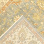 8'x10' Oushak Wool Hand-Knotted Rug - Image 4