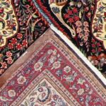 3’2”x5’4” Traditional Ivory Persian Wool Hand-Knotted Rug - Image 4