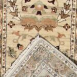 2’7”x12’5” Traditional Ivory Wool Hand-Knotted Rug - Image 4