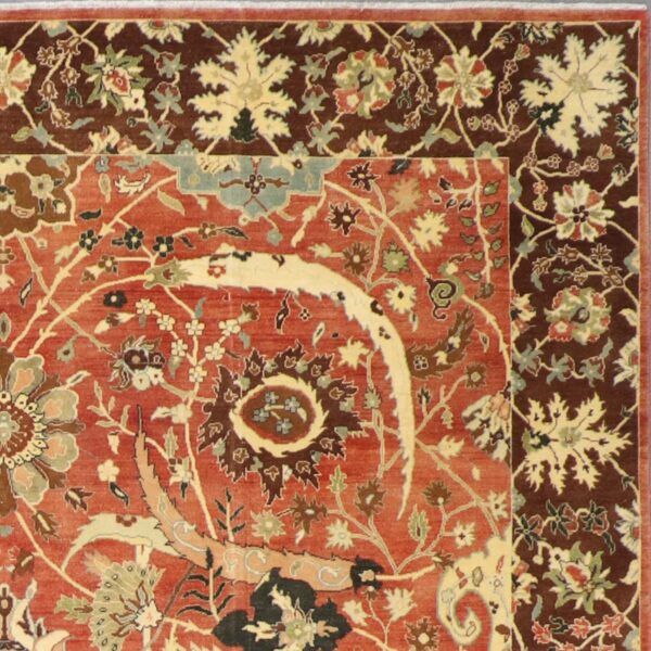 8’x12’3” Decorative Red Wool Hand-Knotted Rug - Direct Rug Import | Rugs in Chicago, Indiana,South Bend,Granger