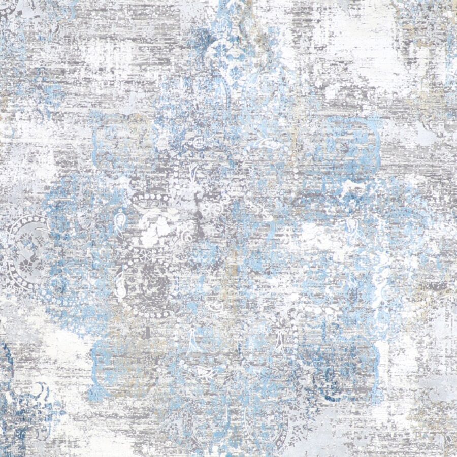 7’9”x11’ Transitional Gray Wool & Silk Hand-Finished Rug - Direct Rug Import | Rugs in Chicago, Indiana,South Bend,Granger