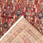 5’5”x8’6” Traditional Persian Red Wool Hand-Knotted Rug - Image 4