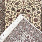 3’1”x9’10” Traditional Ivory Wool Hand-Knotted Runner - Image 4