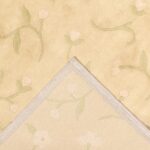5’x7’10” Gold Tibetan Wool Hand-Knotted Rug - Image 4