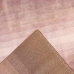 5’1”x7’9” Contemporary Purple Bamboo Silk Hand-Knotted Rug - Image 4
