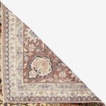 8’1”x10’8” Traditional Isfahan Tan Wool Hand-Knotted Rug - Image 4