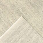 8'x10'1" Transitional Gray Wool Hand-Knotted Rug - Image 4
