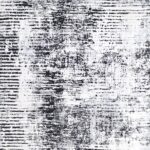 7’8”x11’1” Contemporary Gray Wool & Silk Hand-Finished Rug - Image 2