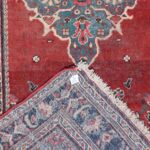 2’1”x5’11” Traditional Rust Persian Wool Hand-Knotted Runner - Image 4