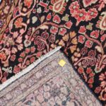 3’11”x13’5” Tribal Black Persian Wool Hand-Knotted Runner - Image 4