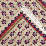 3’4”x4’10” Persian Kilim Tan Wool Hand-Knotted Rug - Image 4