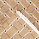 4’1”x6’2” Contemporary Brick Broen Tibetan Wool Hand-Knotted Rug - Direct Rug Import | Rugs in Chicago, Indiana,South Bend,Granger