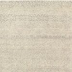 8'x10' Contemporary Gray Wool Hand-Knotted Rug - Image 3
