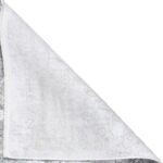 2’7”x10’ Transitional Gray Wool & Silk Hand-Finished Rug - Image 4