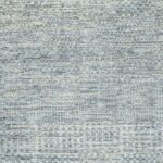 8'x10'1" Contemporary Blue Wool Hand-Knotted Rug - Image 2