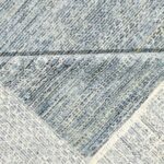 8'x10'1" Contemporary Blue Wool Hand-Knotted Rug - Image 5