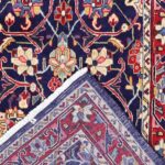 3’11”x13’4” Traditional Navy Persian Wool Hand-Knotted Runner - Image 4