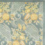 5’x8’ Contemporary Green Tibet Wool & Silk Hand-Knotted Rug - Image 2