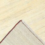 4'6"x6'5" Contemporary Tan Wool Hand-Knotted Rug - Image 4