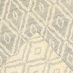 6’x9’ Flat Weave Gray Wool Hand-Knotted Rug - Image 4