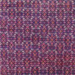 6’11”x10’6” Persian Traditional Navy Wool Hand-Knotted Rug - Image 3