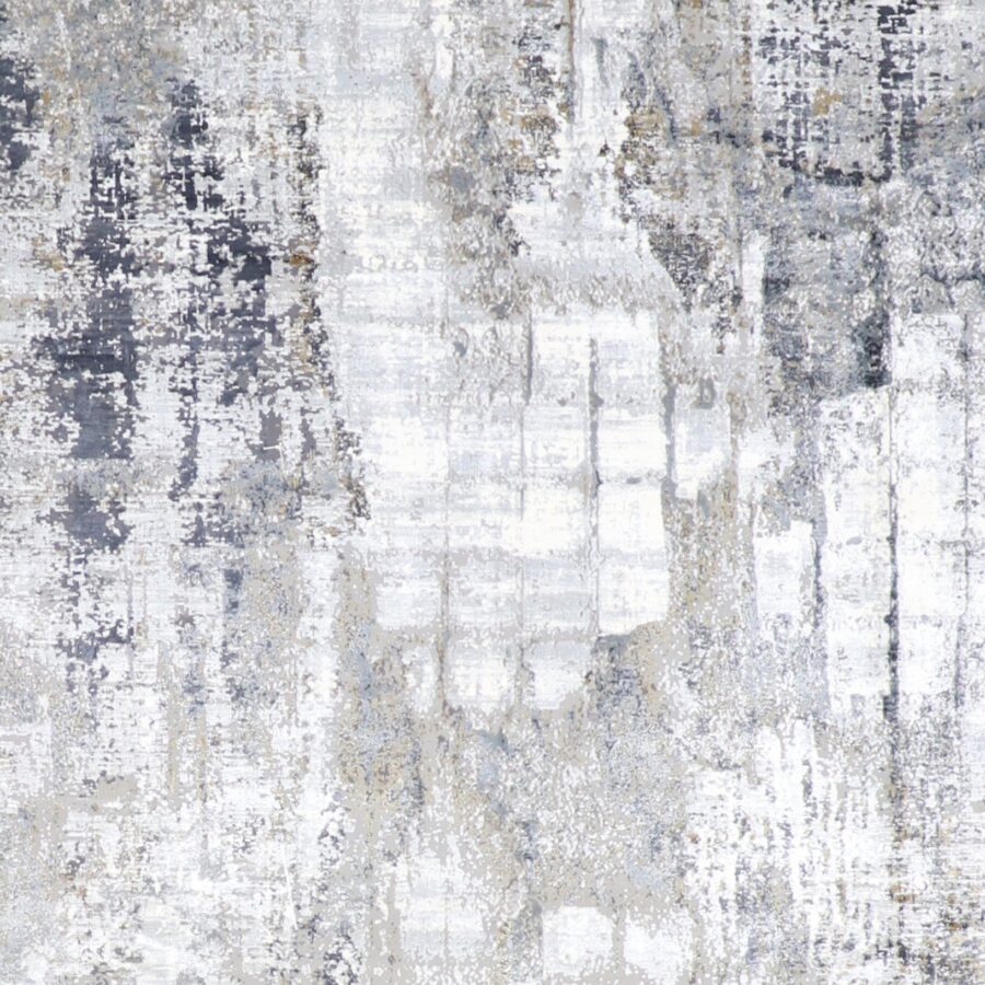 7’9”x9’9” Transitional Gray Wool & Silk Hand-Finished Rug - Direct Rug Import | Rugs in Chicago, Indiana,South Bend,Granger