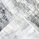 7’9”x9’9” Transitional Gray Wool & Silk Hand-Finished Rug - Direct Rug Import | Rugs in Chicago, Indiana,South Bend,Granger