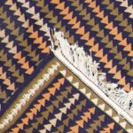 3’5”x4’9” Persian Kilim Multi-Colored Wool Hand-Knotted Rug - Image 4