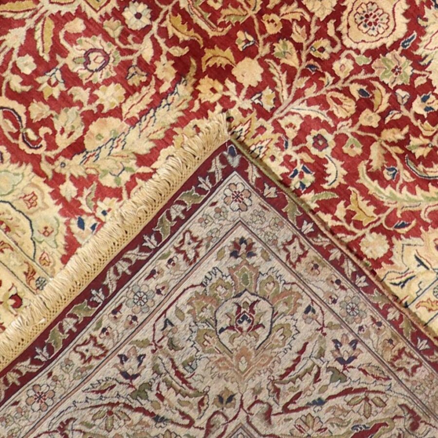 9’1”x12’1” Traditional Red Wool Hand-Knotted Rug - Direct Rug Import | Rugs in Chicago, Indiana,South Bend,Granger
