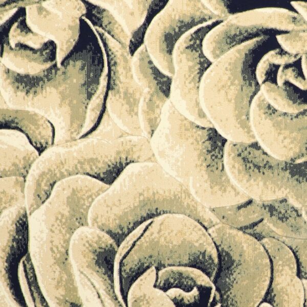 6’7”x9’6”Decorative Ivory & Navy Hand-Finished Rug - Direct Rug Import | Rugs in Chicago, Indiana,South Bend,Granger
