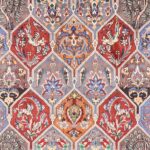 6’10”x9’9” Persian Traditional Tan Wool Hand-Knotted Rug - Image 3