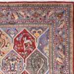 6’10”x9’9” Persian Traditional Tan Wool Hand-Knotted Rug - Image 2