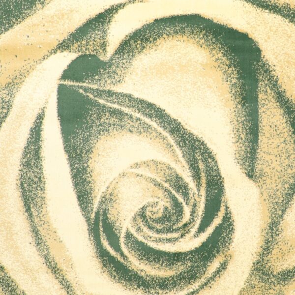 6’6”x9’6” Contemporary Green & Ivory Hand-Finished Rug - Direct Rug Import | Rugs in Chicago, Indiana,South Bend,Granger