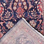 3’9”x17’2” Traditional Navy Persian Wool Hand-Knotted Runner - Image 4