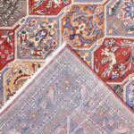 6’10”x9’9” Persian Traditional Tan Wool Hand-Knotted Rug - Image 4