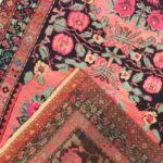 4’6”x9’ Traditional Pink Wool Hand-Knotted Rug - Image 4