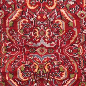 5’3”x10’9” Traditional Red Persian Wool Hand-Knotted Runner