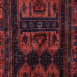 4’7”x11’4” Traditional Navy Persian Wool Hand-Knotted Runner - Image 2